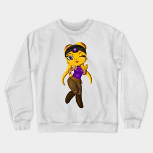 Lady Lace Chibi Crewneck Sweatshirt